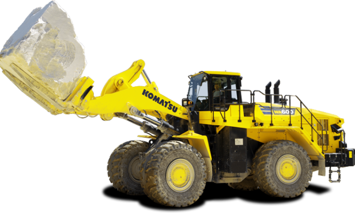 Pá Carregadora Komatsu WA600