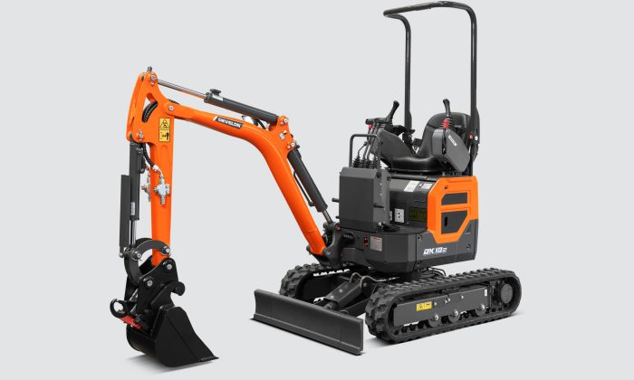 Mini-escavadora DX10Z-7