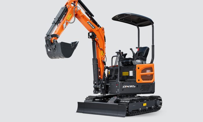 Mini-escavadora DX20Z-7