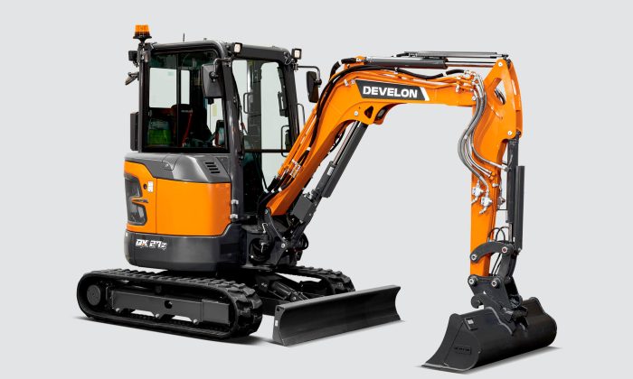 Mini-escavadora DX27Z-7