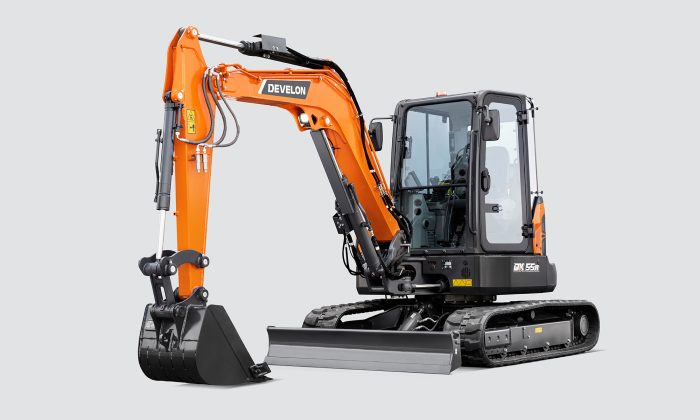 Mini-escavadora DX55R-7